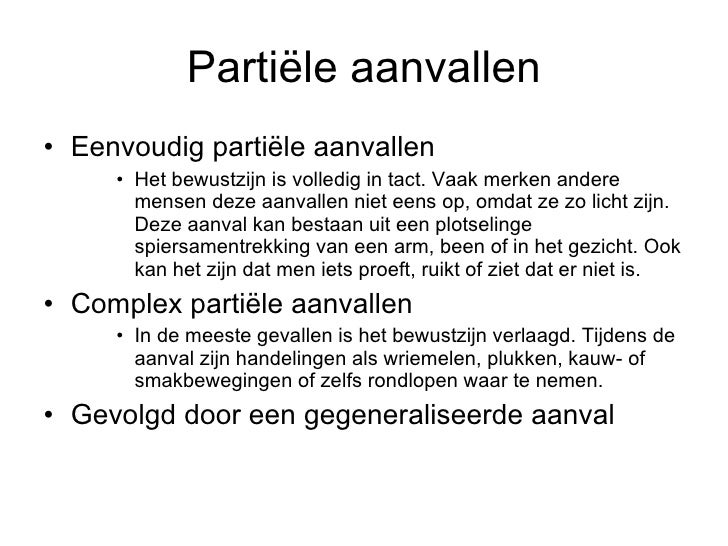 partiële aanvallen