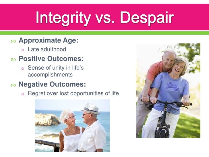 Erikson’s stages of psychosocial development