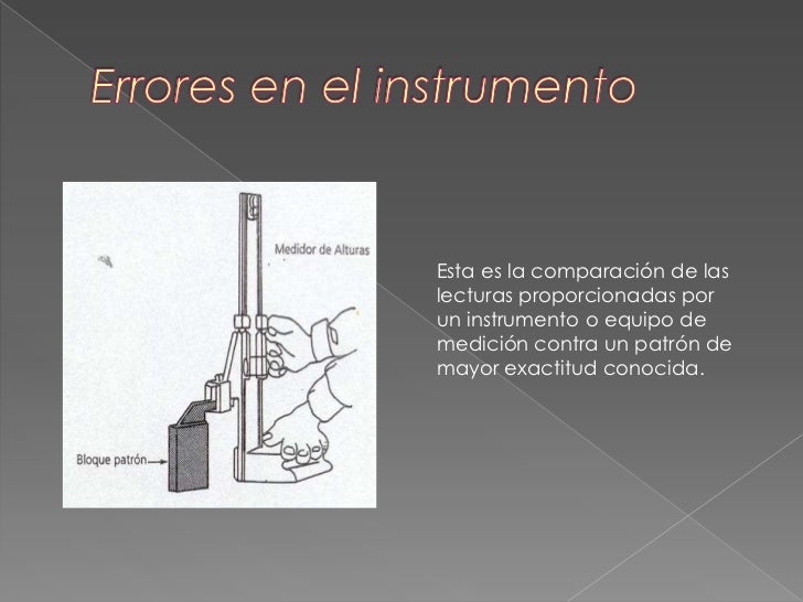 Errores en la medicion