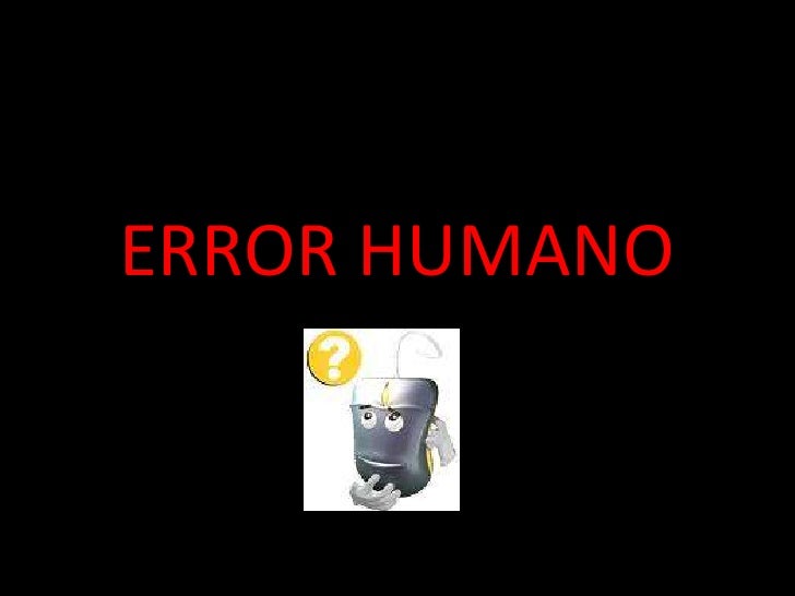 Error Humano [1988]