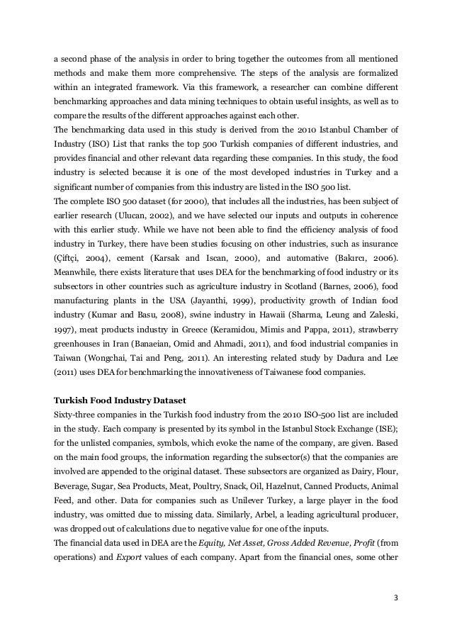 data envelopment analysis thesis data envelopment analysis thesis