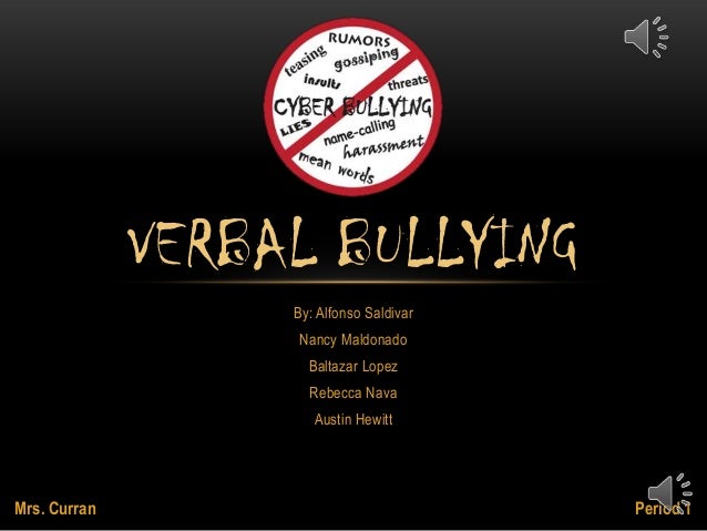 Abuse Verbal Bullying