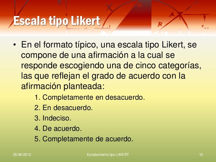 respuestas tipo likert escala tipo likert respuestas tipo likert escala tipo likert