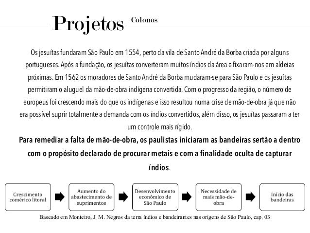 Os jesuítas fundaram São Paulo em 1554, perto da vila de Santo André da Borba criada por alguns
portugueses.Após a fundaçã...