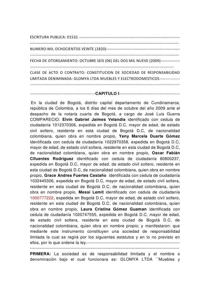 EMPRESA LIMITADA EN COLOMBIA empresa limitada en colombia: