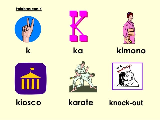 Palabras Con La K Imagui