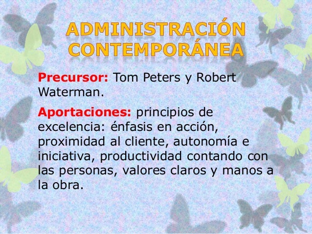 Escuelas de la administracion