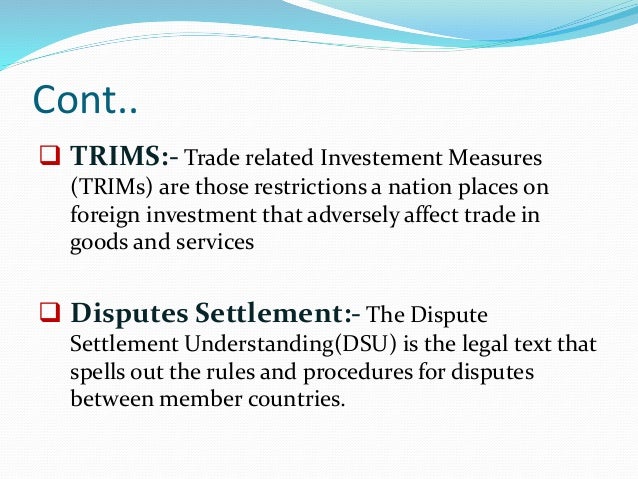 the trade related investment measures agreement trims essay the trade related investment measures agreement trims essay