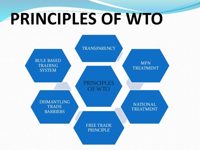 Principles of trading system