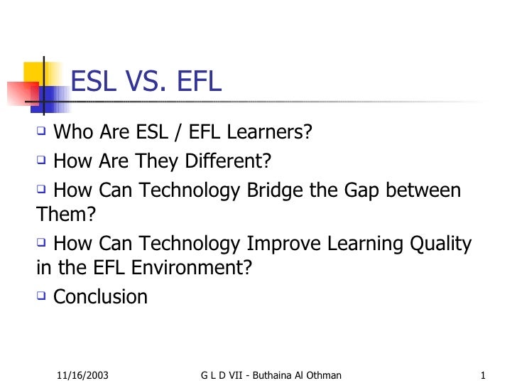 EFL SPEAKING efl speaking: