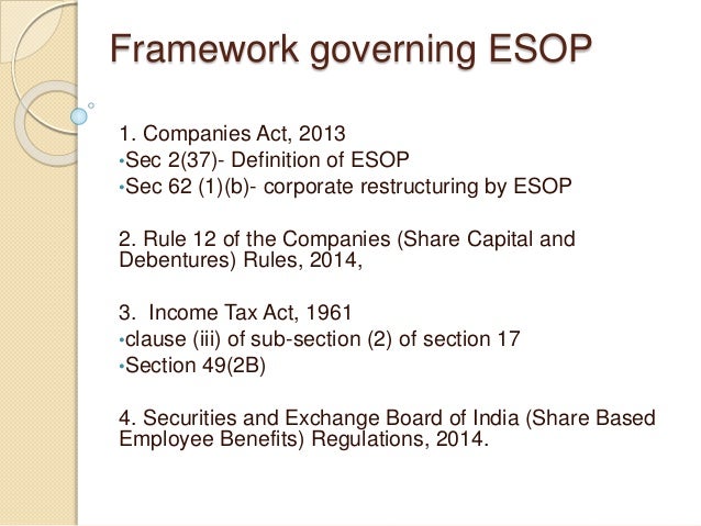 Employee stock ownership plan vs stock options