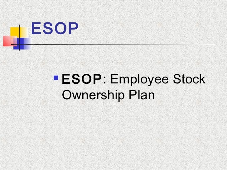 employee stock option plans association