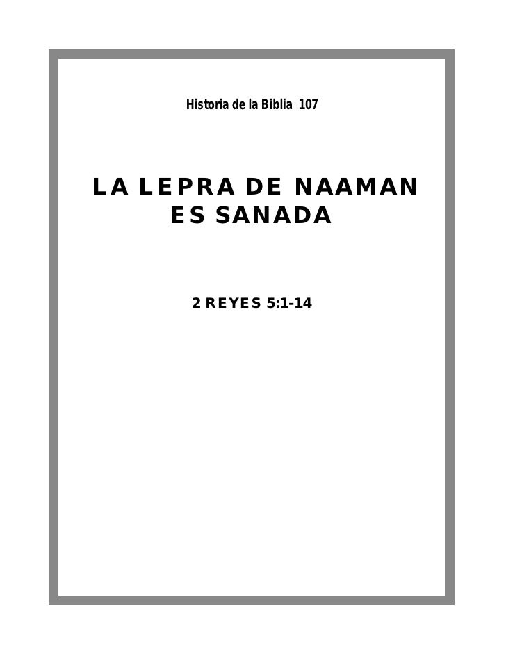 Esp107 la lepra de naaman es sanada