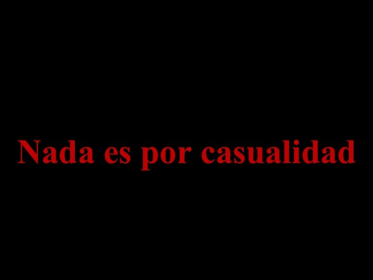 España nada es por casualidad