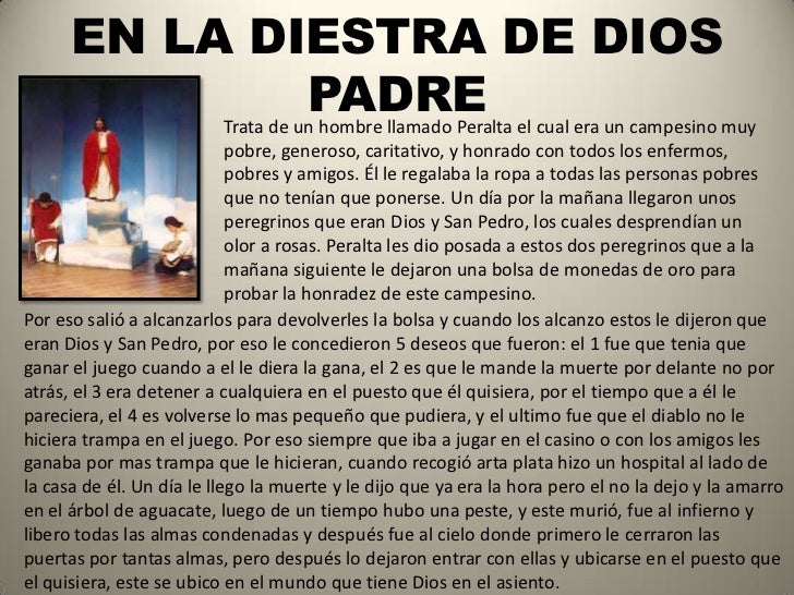 Resultado de imagen para la diestra de Dios pare