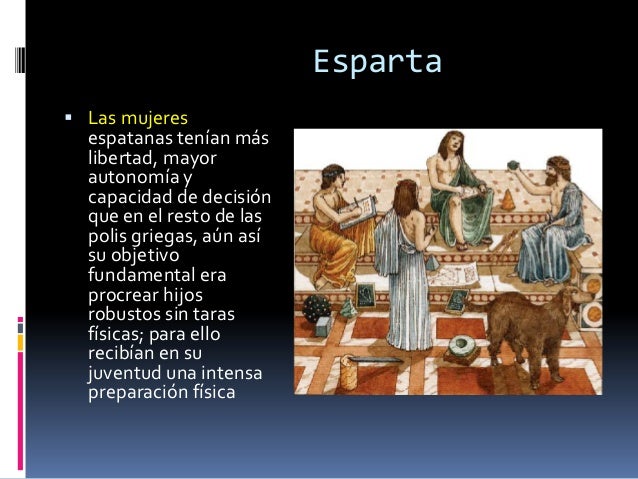 Las Mujeres De Esparta Tenían Derecho A Escoger A Sus