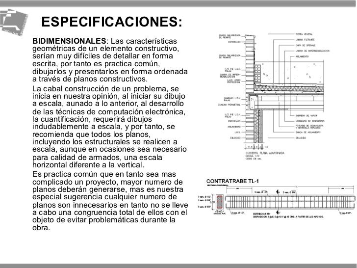 Especificaciones