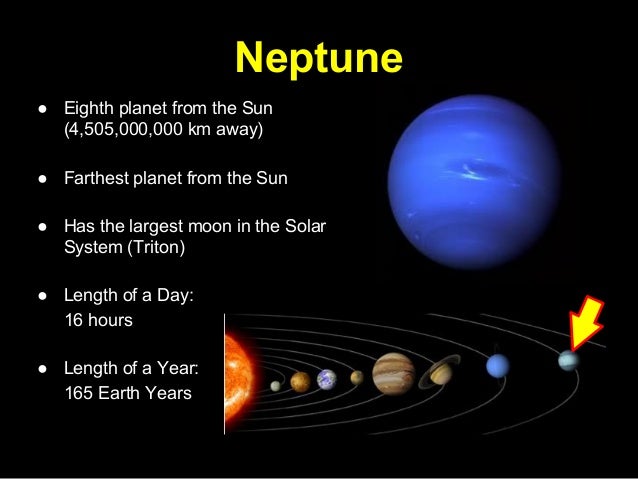 eight planet from the sun