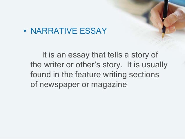 What are the 3 parts of a narrative essay - order essay