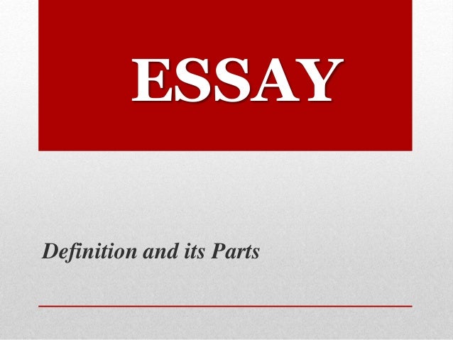 Example Essay Outline Template