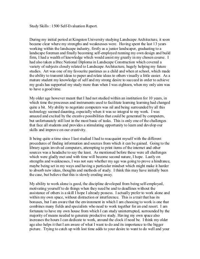 essay self evaluation essay self evaluation