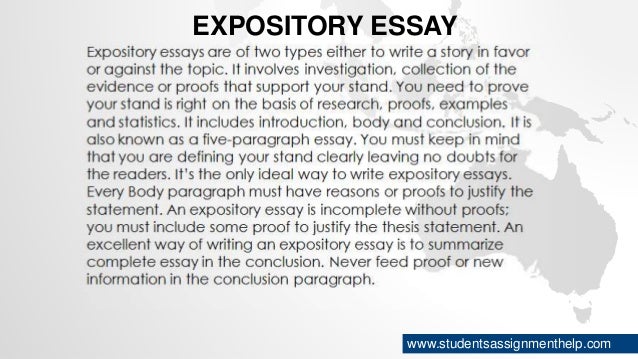 Types of students essay