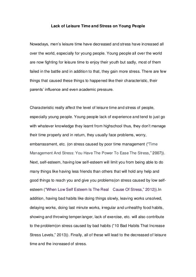 Stress | Teen Health Essay | Teen Ink