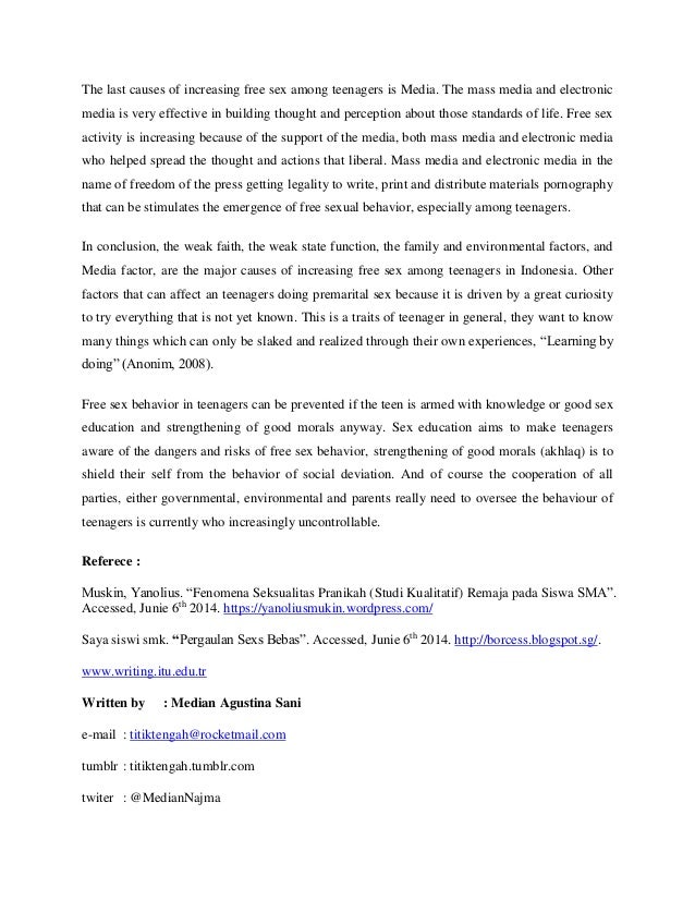 sex education and teenage sexuality essay sex education and teenage sexuality essay