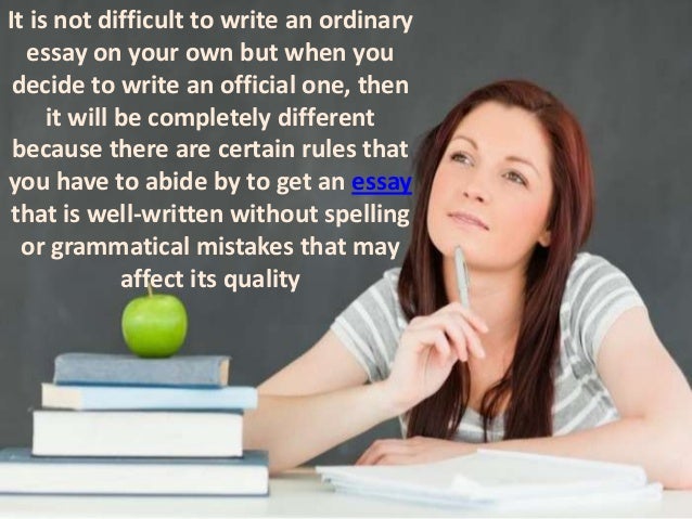 Why is academic writing important essay