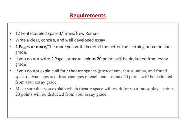 [Essay] For and against theatre - UsingEnglish com