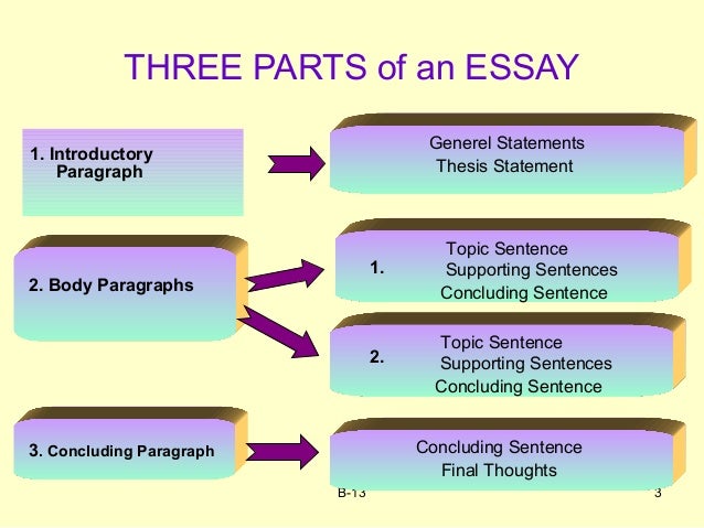 Parts of an Essay - Writing Tips | Summary Paragraph