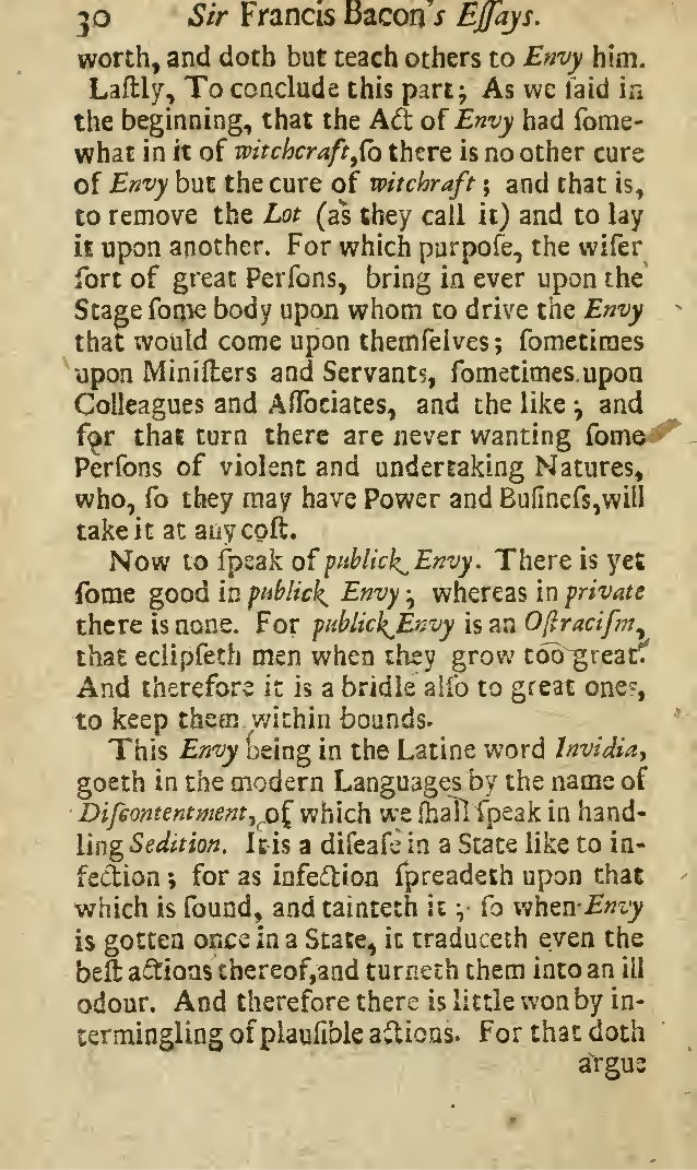Francis bacon essays 1 of truth