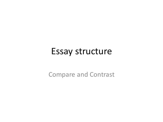 Compare and Contrast Graphic Organizer