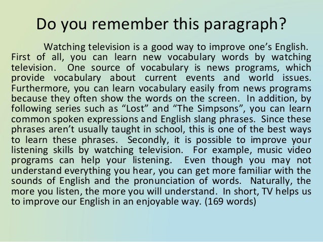 Disadvantage of watching television essay