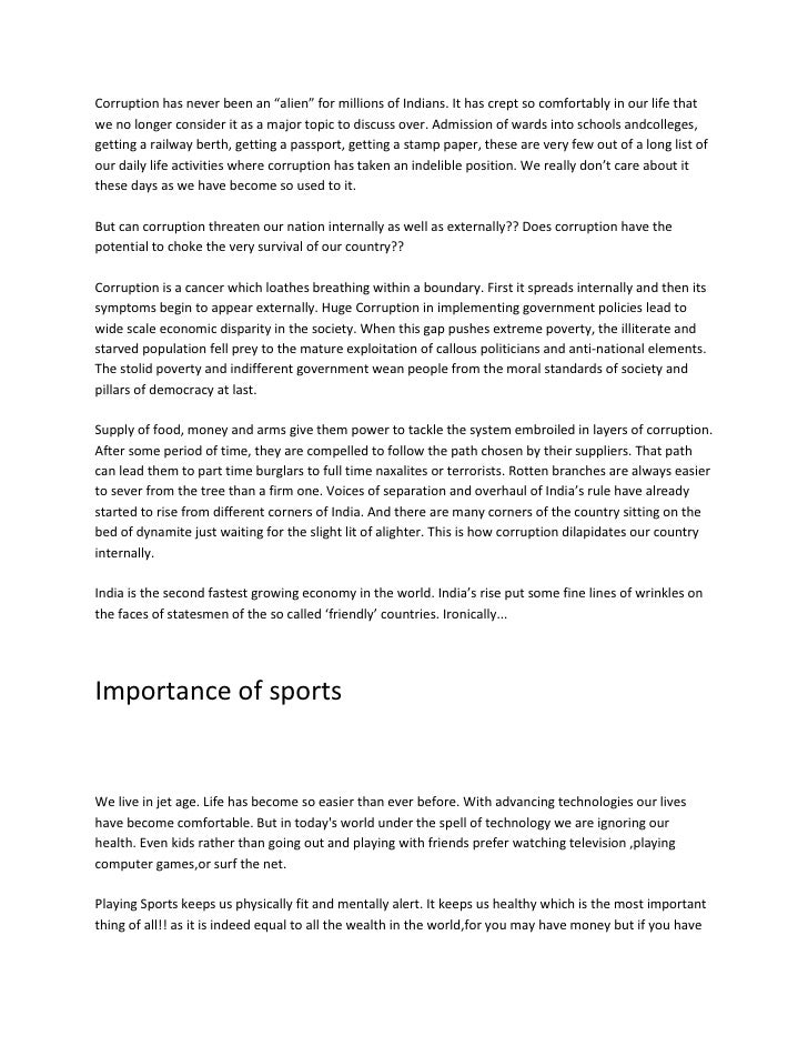 Good Topics For An Argumentative Essay On Sports