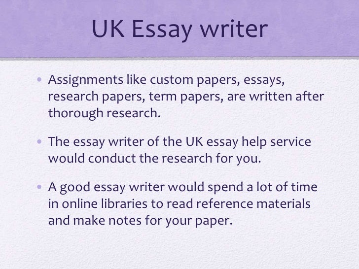Custom law essays uk