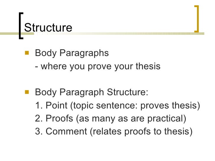 Essay writing structure year 7