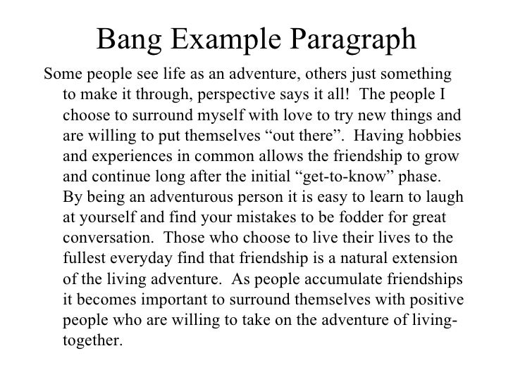 Sample essay about myself