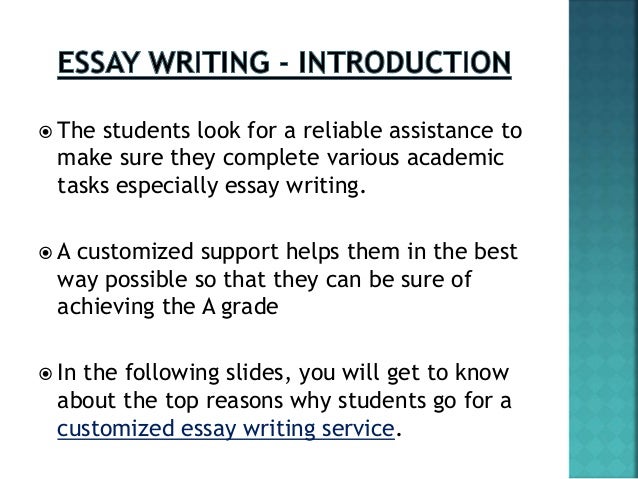 Essay Custom