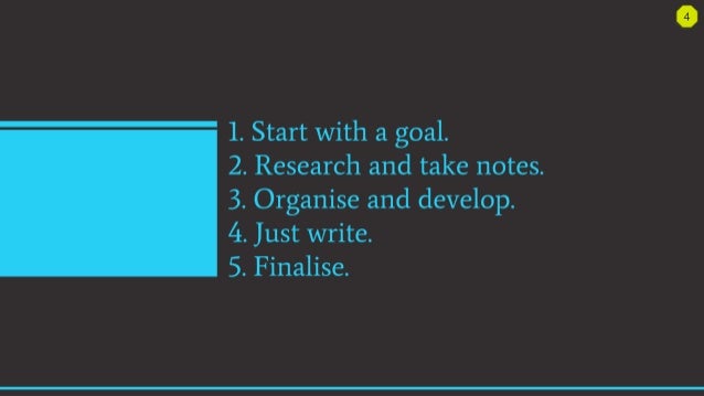 How to take notes for essay writing