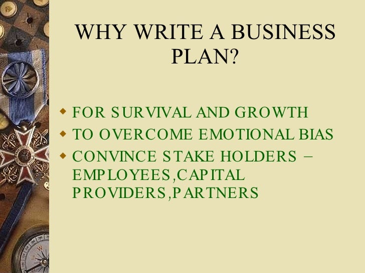 Essentials of writing a business plan