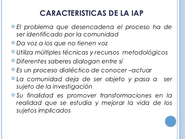 Resultado de imagen para iap caracteristicas