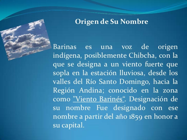 Estado barinas
