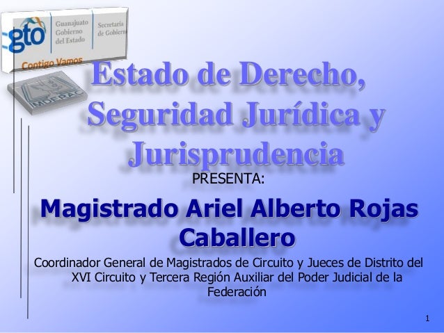ESTADO DERECHO SEGURIDAD JURIDICA estado derecho seguridad juridica:
