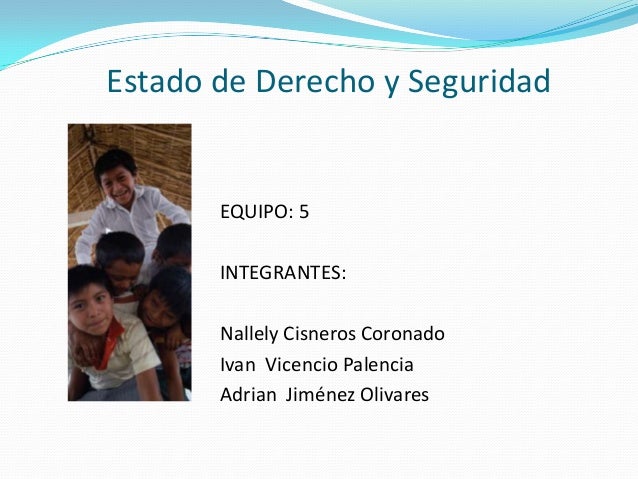 ESTADO DERECHO SEGURIDAD JURIDICA estado derecho seguridad juridica: