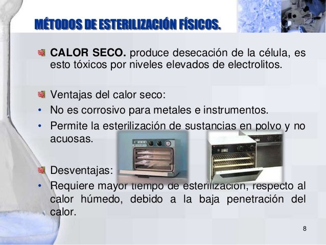 ESTERELIZACION DE LAS BACTERIAS