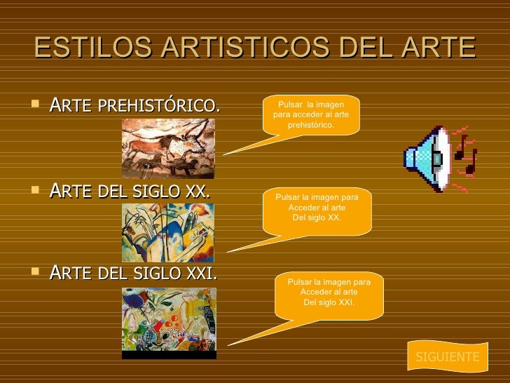 Resultado de imagen para imagenes de estilos artisticos