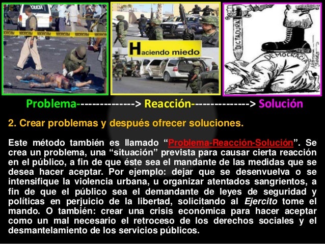 Resultado de imagen para ACCION-REACCION-SOLUCION