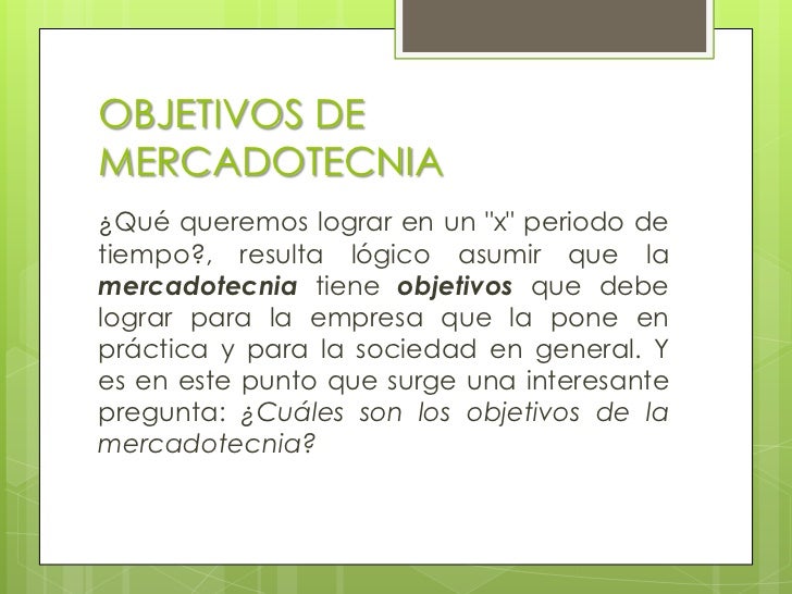 Estrategia y objetivos de venta de la mercadotecnia(2)