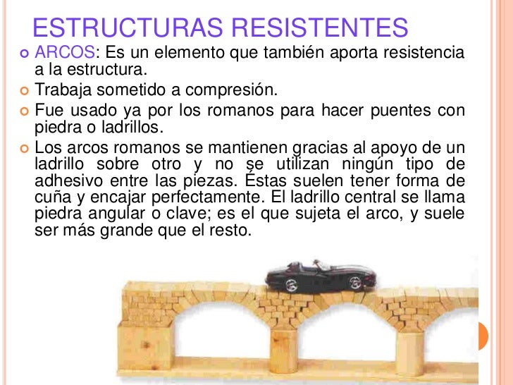 Resultado de imagen para resistencia en las estructuras de arco